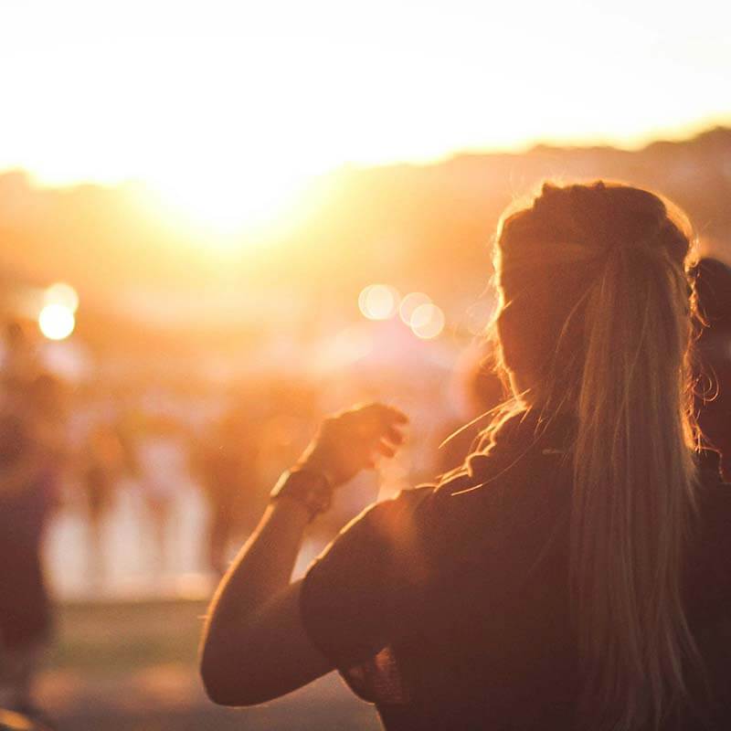 festival in Caboolture at sunset