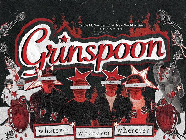 Grinspoon back on tour poster