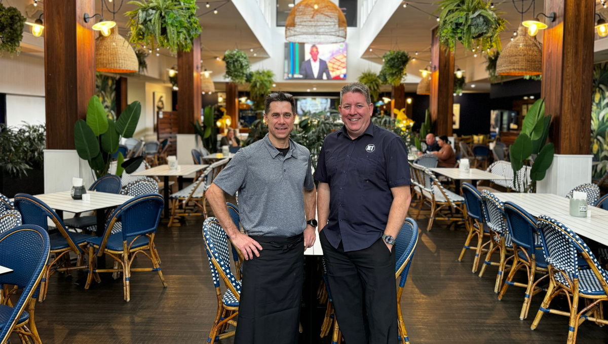 Photo of head chef and venue manager at Narangba Valley Tavern