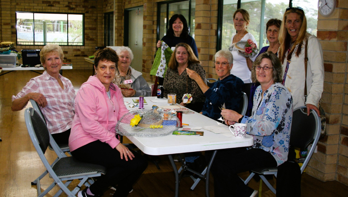 Members of the Wamuran Women’s Shed