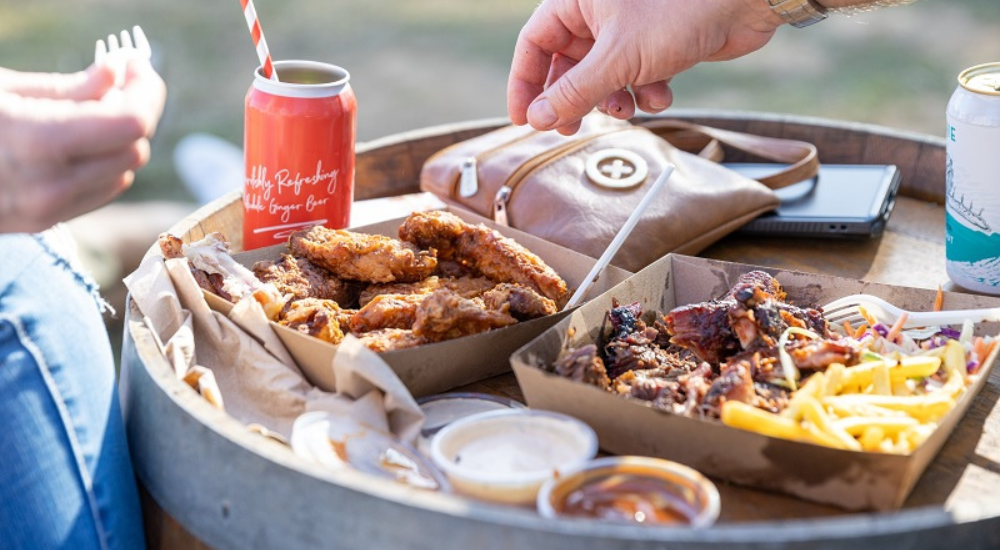 Assortment of finger foods for the Caboolture Feasts and Beats