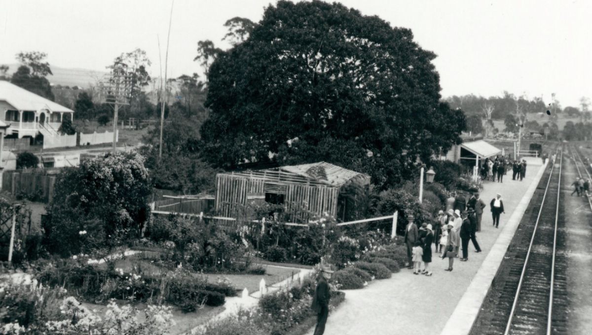 Narangba Train Station circa 1930